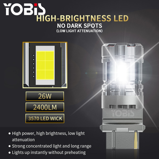 YOBIS LED CARLIGHT,LED Tail Brake Light Bulb 26W 2400LM | YOBIS ZXSC-3570-4FS