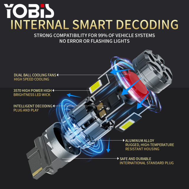 YOBIS LED CARLIGHT,LED Tail Brake Light Bulb 26W 2400LM | YOBIS ZXSC-3570-4FS