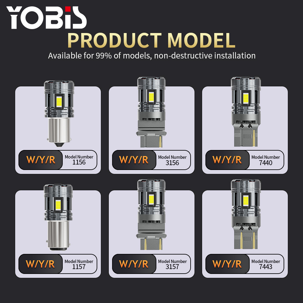 YOBIS LED CARLIGHT,LED Tail Brake Light Bulb 26W 2400LM | YOBIS ZXSC-3570-4FS