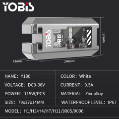 YOBIS LED CARLIGHT,YOBIS DD-Y180 | 115W 6500LM LED Headlight Bulb