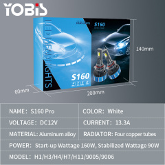 YOBIS LED CARLIGHT,YOBIS DD-S160 PRO | 160W 12000LM LED Headlight Bulb