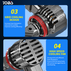 YOBIS LED CARLIGHT,YOBIS DD-A60 | 55W 6000LM LED Headlight Bulb