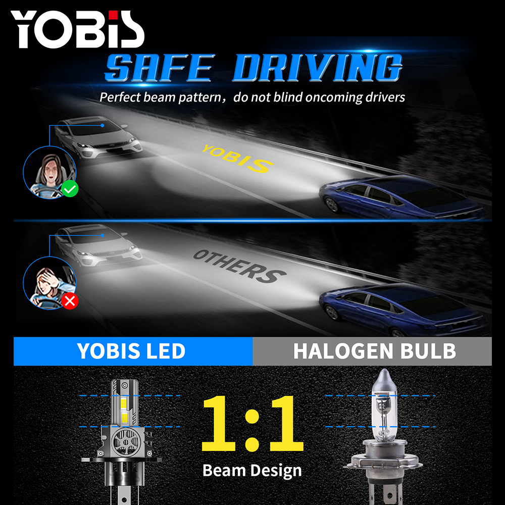 YOBIS LED CARLIGHT,YOBIS DD-S550 | 50W 1200LM LED Headlight Bulb