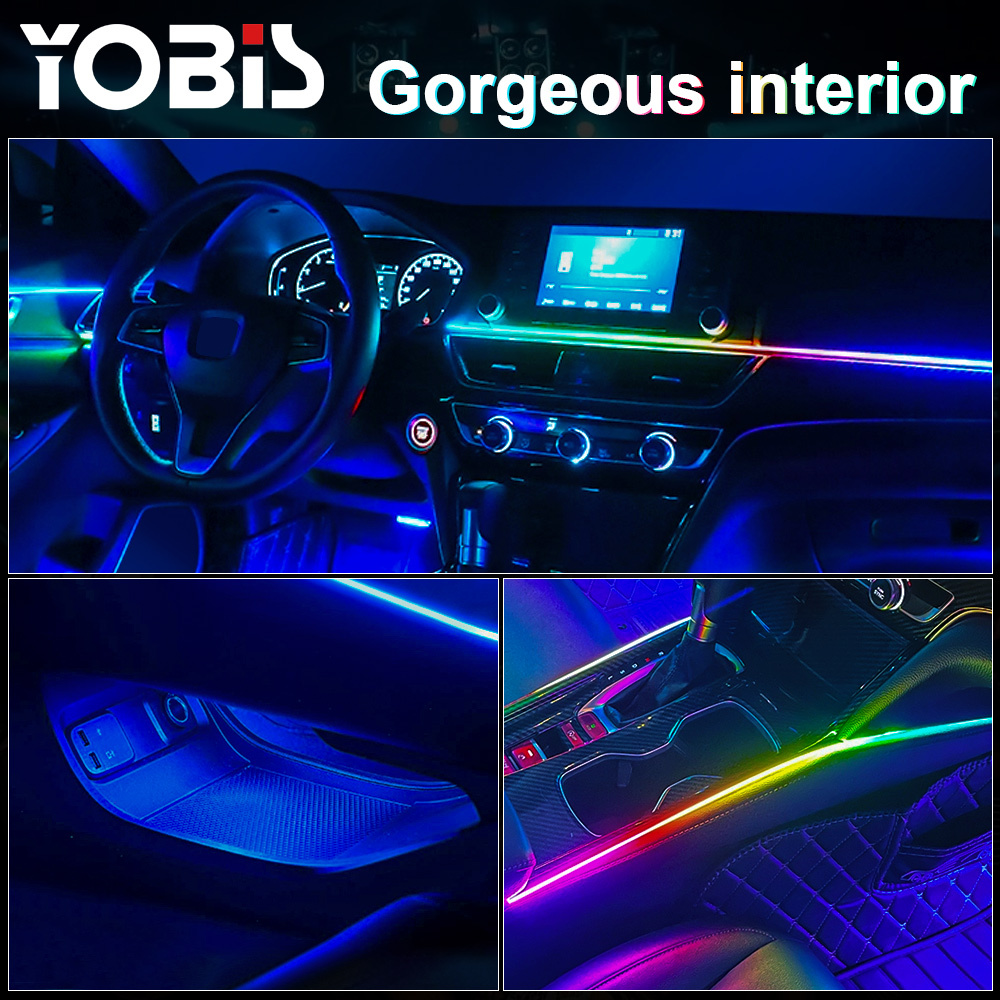 YOBIS LED CARLIGHT,YOBIS Wholesale Premium Car Interior LED Ambient Lighting Kits | Customizable & Multi-Zone Control