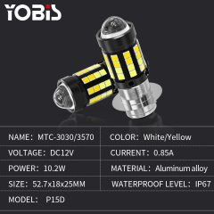 YOBIS LED CARLIGHT,Motorcycle Led Headlight Bulb 10W 8000LM | ​YOBIS MTC-3030-36-3570-1