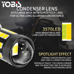 YOBIS LED CARLIGHT,Motorcycle Led Headlight Bulb 10W 8000LM | ​YOBIS MTC-3030-36-3570-1