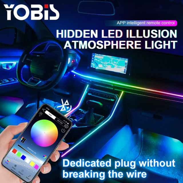 YOBIS LED CARLIGHT,YOBIS Wholesale Premium Car Interior LED Ambient Lighting Kits | Customizable & Multi-Zone Control