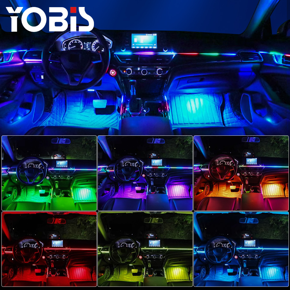 YOBIS LED CARLIGHT,YOBIS Wholesale Premium Car Interior LED Ambient Lighting Kits | Customizable & Multi-Zone Control