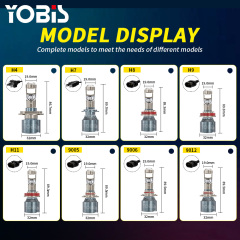 YOBIS LED CARLIGHT,Mini Len LED A80 H4 Bulb H7 LED Headlight Low Beam Projector 9005 HB3 9006 HB4 80W Automobiles Bulb 30000LM Conversion Kit