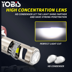 YOBIS LED CARLIGHT,Mini Len LED A80 H4 Bulb H7 LED Headlight Low Beam Projector 9005 HB3 9006 HB4 80W Automobiles Bulb 30000LM Conversion Kit