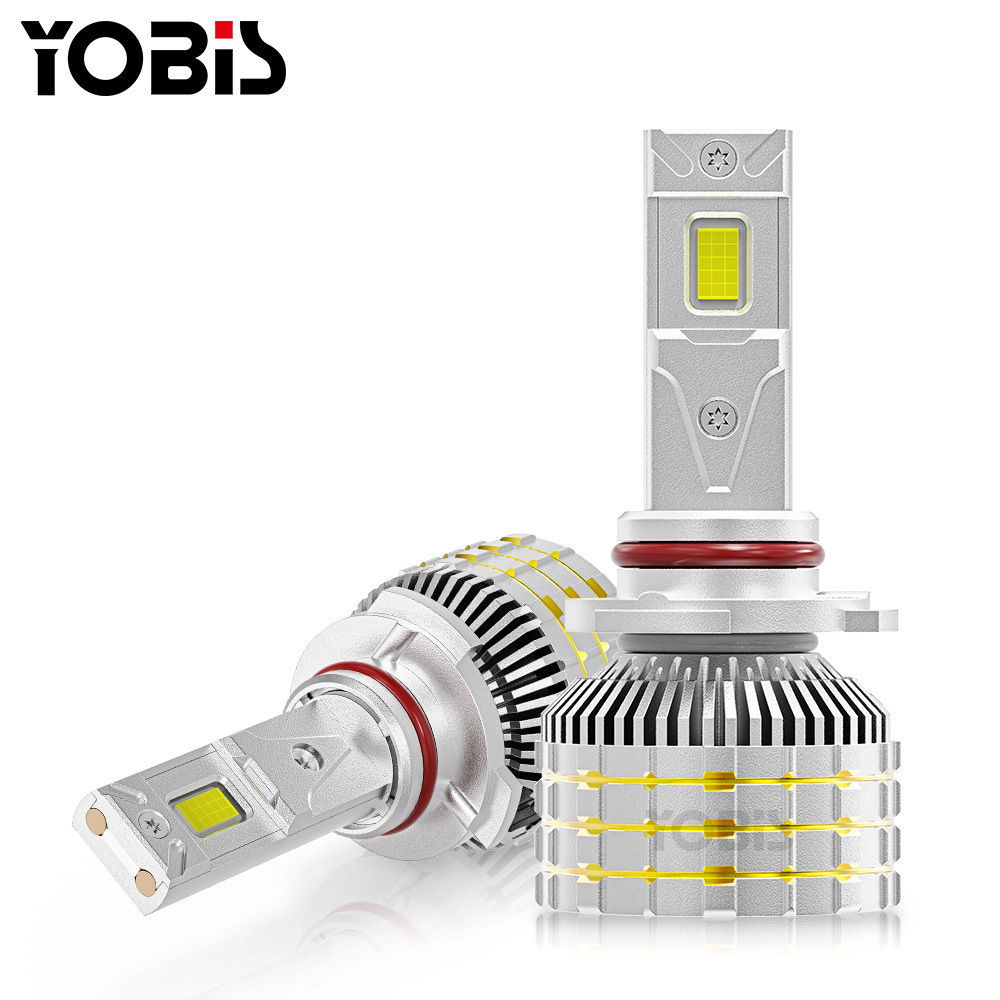 YOBIS LED CARLIGHT,LED Car M10 Light Bulb 13600Lm LED Car Light 160W 36V Aluminum Front Headlight Bulb Compatible H3 H4 H7 H11 9005 9006
