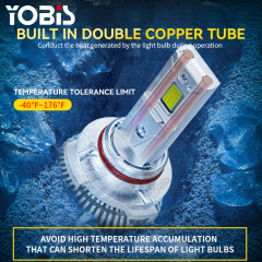 YOBIS LED CARLIGHT,LED Car M10 Light Bulb 13600Lm LED Car Light 160W 36V Aluminum Front Headlight Bulb Compatible H3 H4 H7 H11 9005 9006
