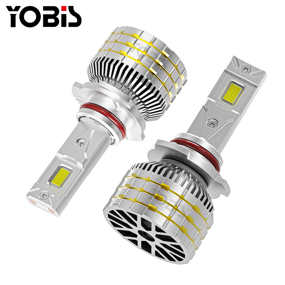 YOBIS LED CARLIGHT,LED Car M10 Light Bulb 13600Lm LED Car Light 160W 36V Aluminum Front Headlight Bulb Compatible H3 H4 H7 H11 9005 9006