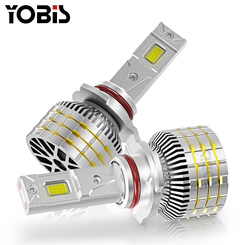 YOBIS LED CARLIGHT,LED Car M10 Light Bulb 13600Lm LED Car Light 160W 36V Aluminum Front Headlight Bulb Compatible H3 H4 H7 H11 9005 9006