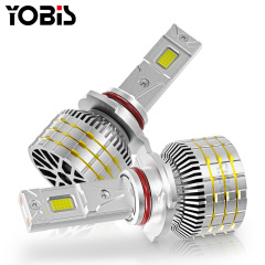 YOBIS LED CARLIGHT,LED Car M10 Light Bulb 13600Lm LED Car Light 160W 36V Aluminum Front Headlight Bulb Compatible H3 H4 H7 H11 9005 9006