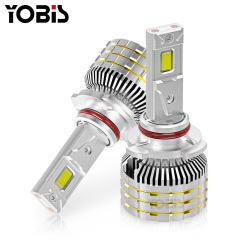 YOBIS LED CARLIGHT,LED Car M10 Light Bulb 13600Lm LED Car Light 160W 36V Aluminum Front Headlight Bulb Compatible H3 H4 H7 H11 9005 9006