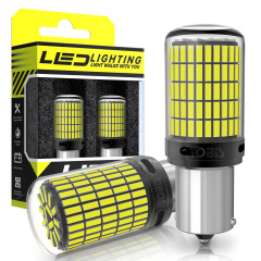 YOBIS LED CARLIGHT,YOBIS FACTORY T20 150smd 4014 BA15S Signal LED P21W 1156 LED Canbus P215W 1157 Brake Bulb Two Contacts Light
