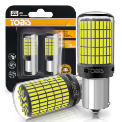 YOBIS LED CARLIGHT,YOBIS FACTORY T20 150smd 4014 BA15S Signal LED P21W 1156 LED Canbus P215W 1157 Brake Bulb Two Contacts Light