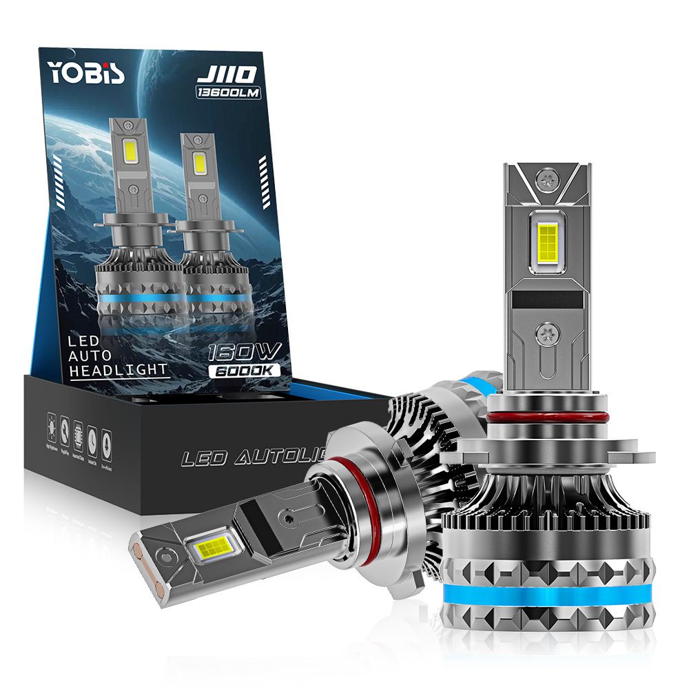 YOBIS LED CARLIGHT,YOBIS OEM LED Headlight 160w 14000lm Two Copper Canbus H4 H7 H11 H1 Car Led Light High Low Beam 9005 9006 Led Headlight Bulb