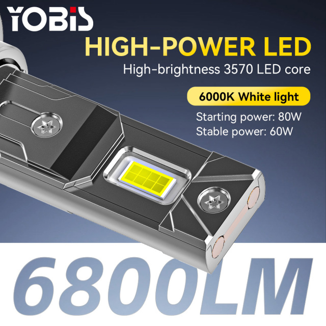 YOBIS LED CARLIGHT,YOBIS OEM LED Headlight 160w 14000lm Two Copper Canbus H4 H7 H11 H1 Car Led Light High Low Beam 9005 9006 Led Headlight Bulb