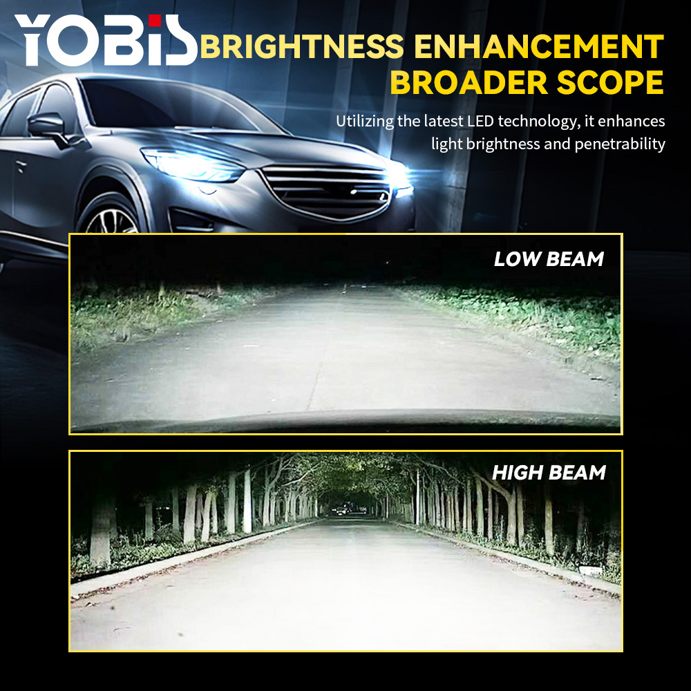 YOBIS LED CARLIGHT,YOBIS OEM LED Headlight 160w 14000lm Two Copper Canbus H4 H7 H11 H1 Car Led Light High Low Beam 9005 9006 Led Headlight Bulb