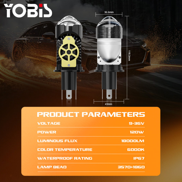 YOBIS LED CARLIGHT,YOBIS TJ-60 | 120W 18000LM LED Headlight Bulb