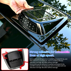 YOBIS LED CARLIGHT,YOBIS Demon's Eye Solar Powered LED Car Roof LiDAR Decorative Cover light