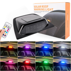 YOBIS LED CARLIGHT,YOBIS Demon's Eye Solar Powered LED Car Roof LiDAR Decorative Cover light