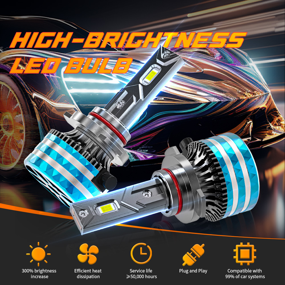 YOBIS LED CARLIGHT,YOBIS DD-M9 PRO 001| 75W 7600LM LED Headlight Bulb