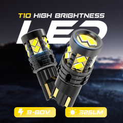 YOBIS LED CARLIGHT,T10 Automotive Led Bulb 2.4W 325LM | YOBIS T10-3020EMC-12
