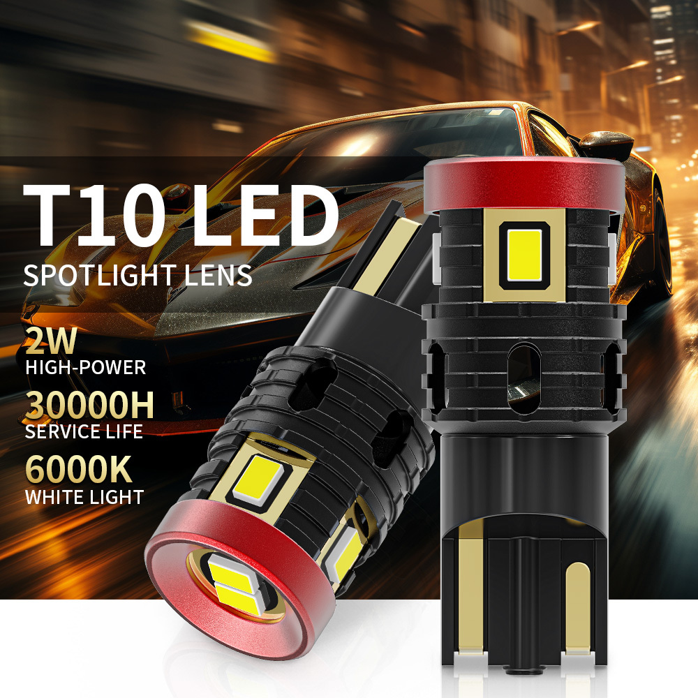 YOBIS LED CARLIGHT,T10 Automotive Led Bulb 2W 240LM | YOBIS T10-3020EMC-6
