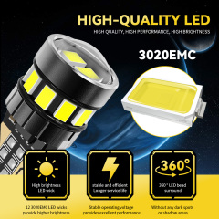 YOBIS LED CARLIGHT,T10 Automotive Led Bulb 1.8W 280LM | YOBIS T10-3020EMC-12X