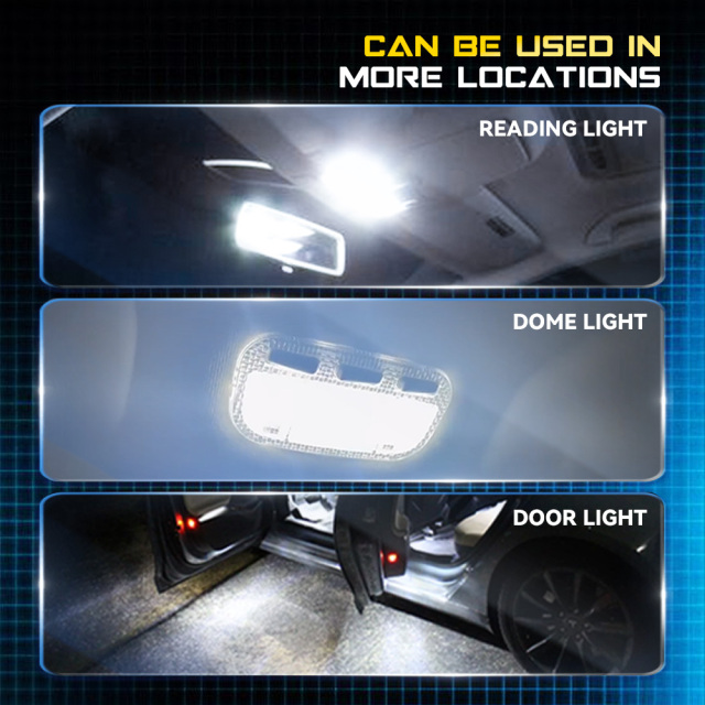 YOBIS LED CARLIGHT,T10 Automotive Led Bulb 2.4W 325LM | YOBIS T10-3020EMC-12