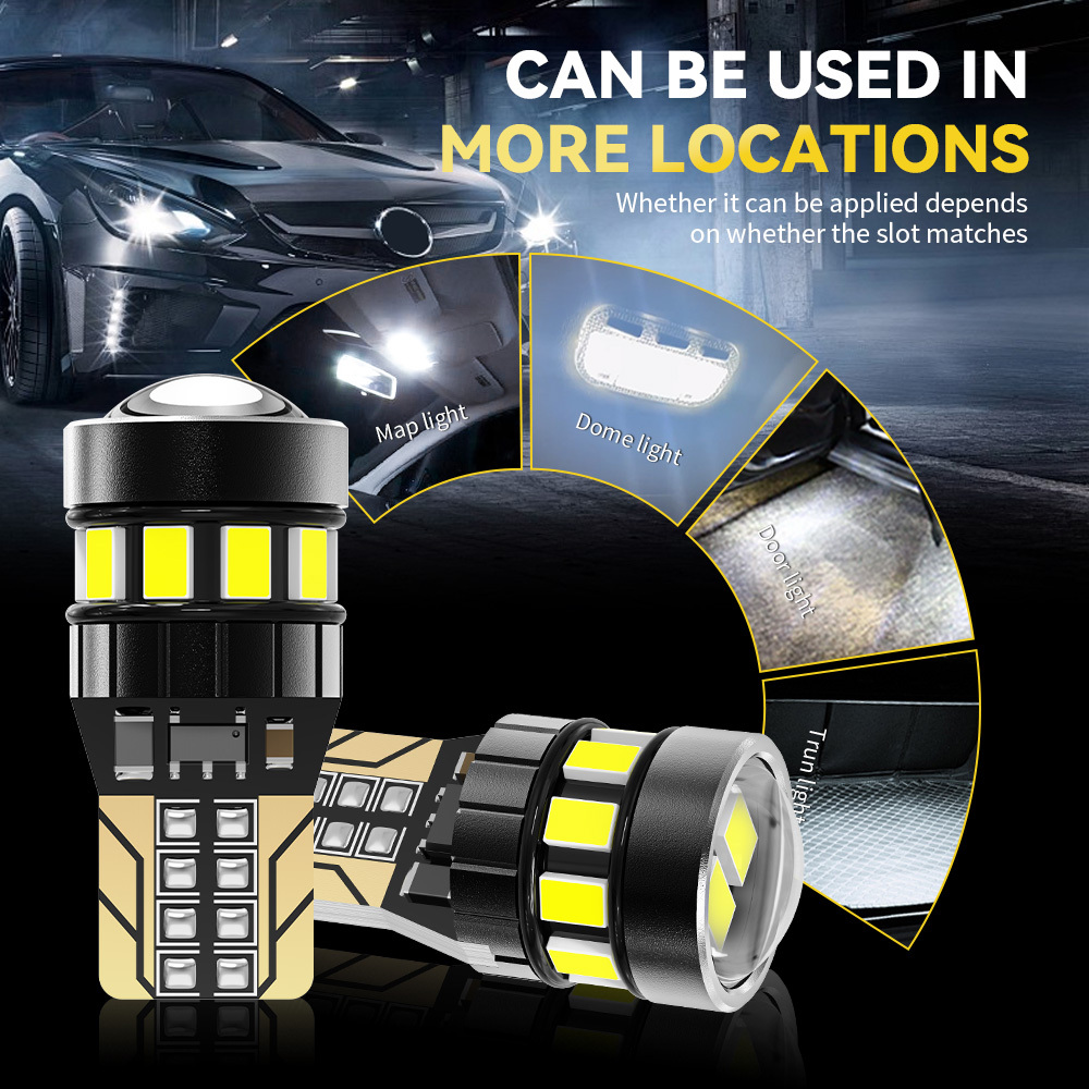 YOBIS LED CARLIGHT,T10 Automotive Led Bulb 1.8W 280LM | YOBIS T10-3020EMC-12X