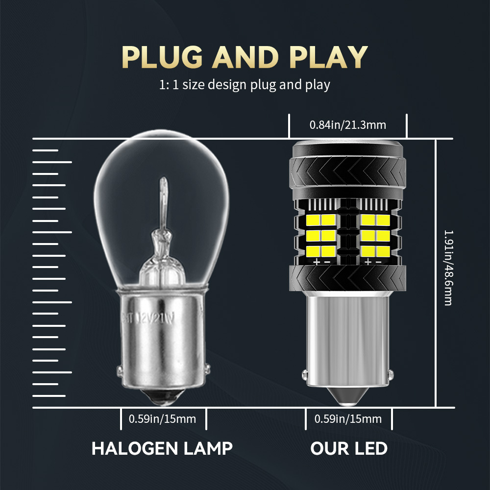 YOBIS LED CARLIGHT,LED Tail Brake Light Bulb 24W 2600LM | YOBIS ZXSC-3020EMC-30FS