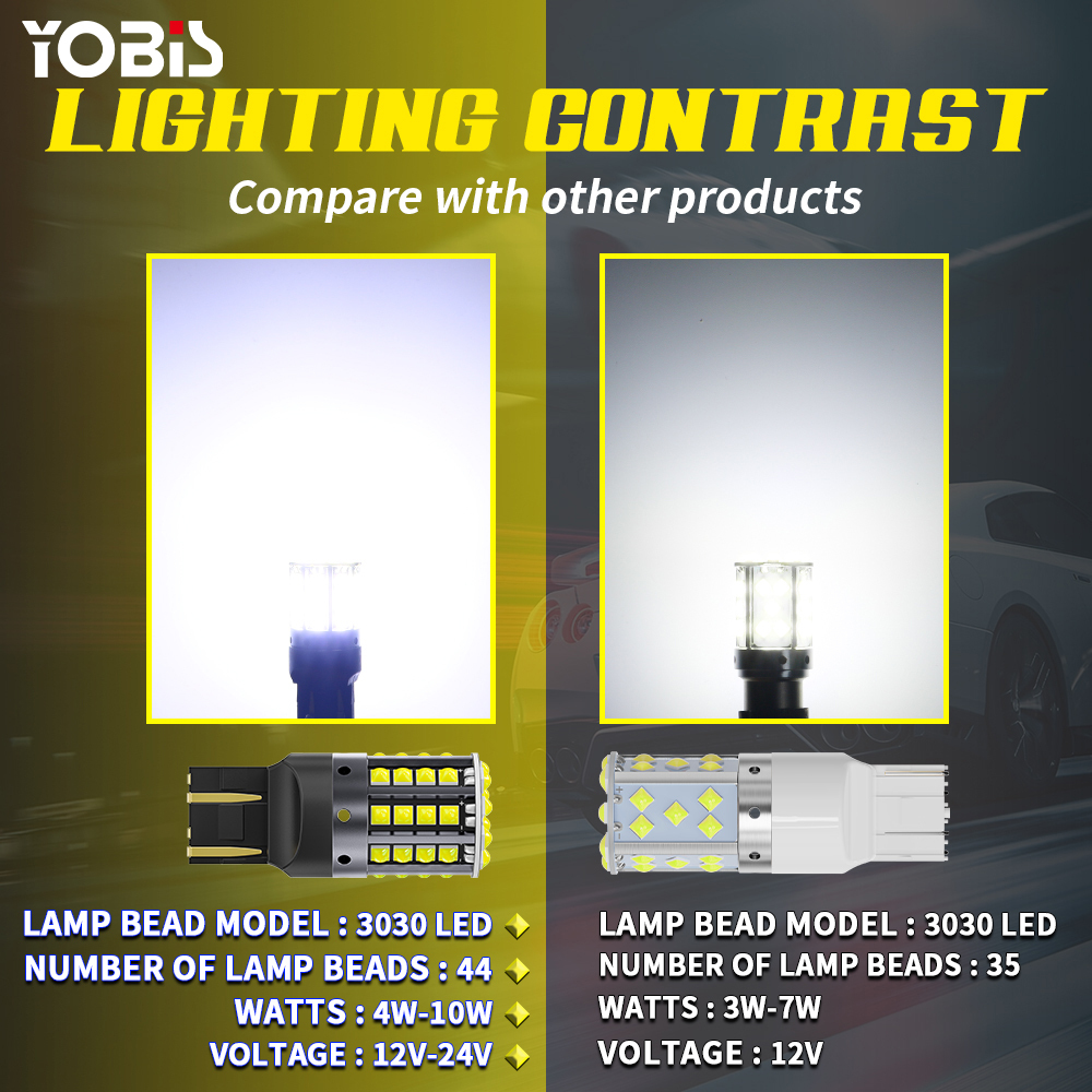 YOBIS LED CARLIGHT,LED Tail Brake Light Bulb 21W 2500LM | YOBIS ZXSC-3030-44