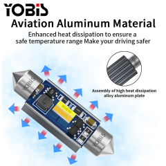 YOBIS LED CARLIGHT,LED Festoon Bulb 2.5W 350LM | YOBIS SJ-1860-2