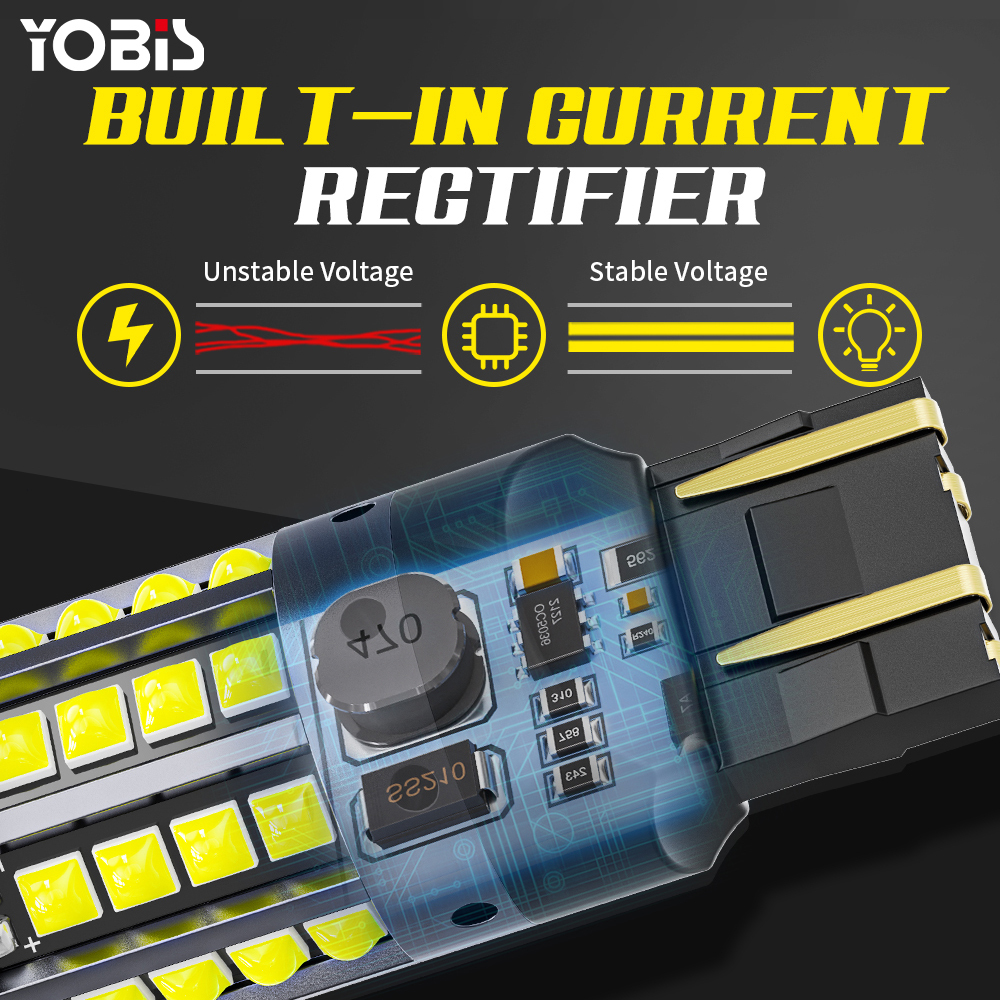 YOBIS LED CARLIGHT,LED Tail Brake Light Bulb 21W 2500LM | YOBIS ZXSC-3030-44