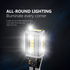 YOBIS LED CARLIGHT,T15 Automotive LED W16W​ Bulb 6W 2400LM | YOBIS T15-3020EMC-19