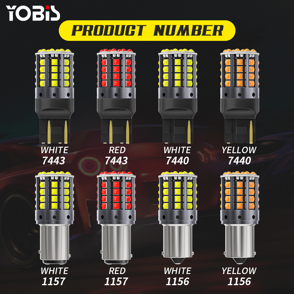 YOBIS LED CARLIGHT,LED Tail Brake Light Bulb 21W 2500LM | YOBIS ZXSC-3030-44