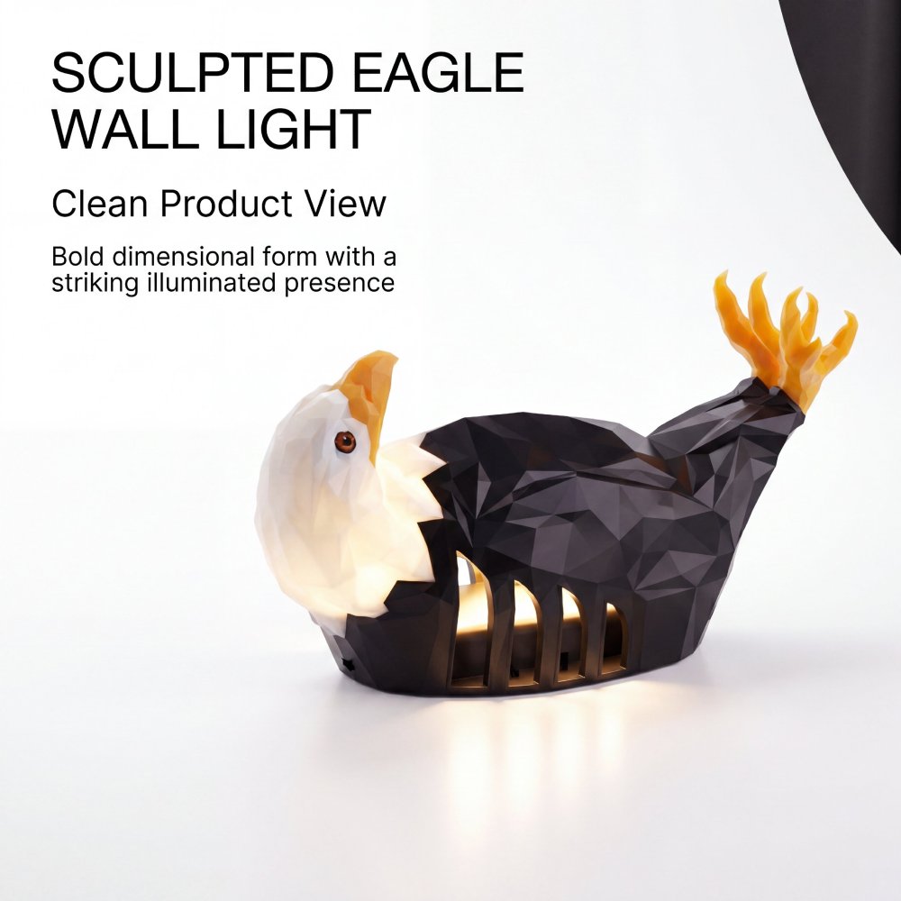 Light Up Your Watch Party! USA Fan LED Eagle Light - Perfect Man Cave Gift & Game Day Decor