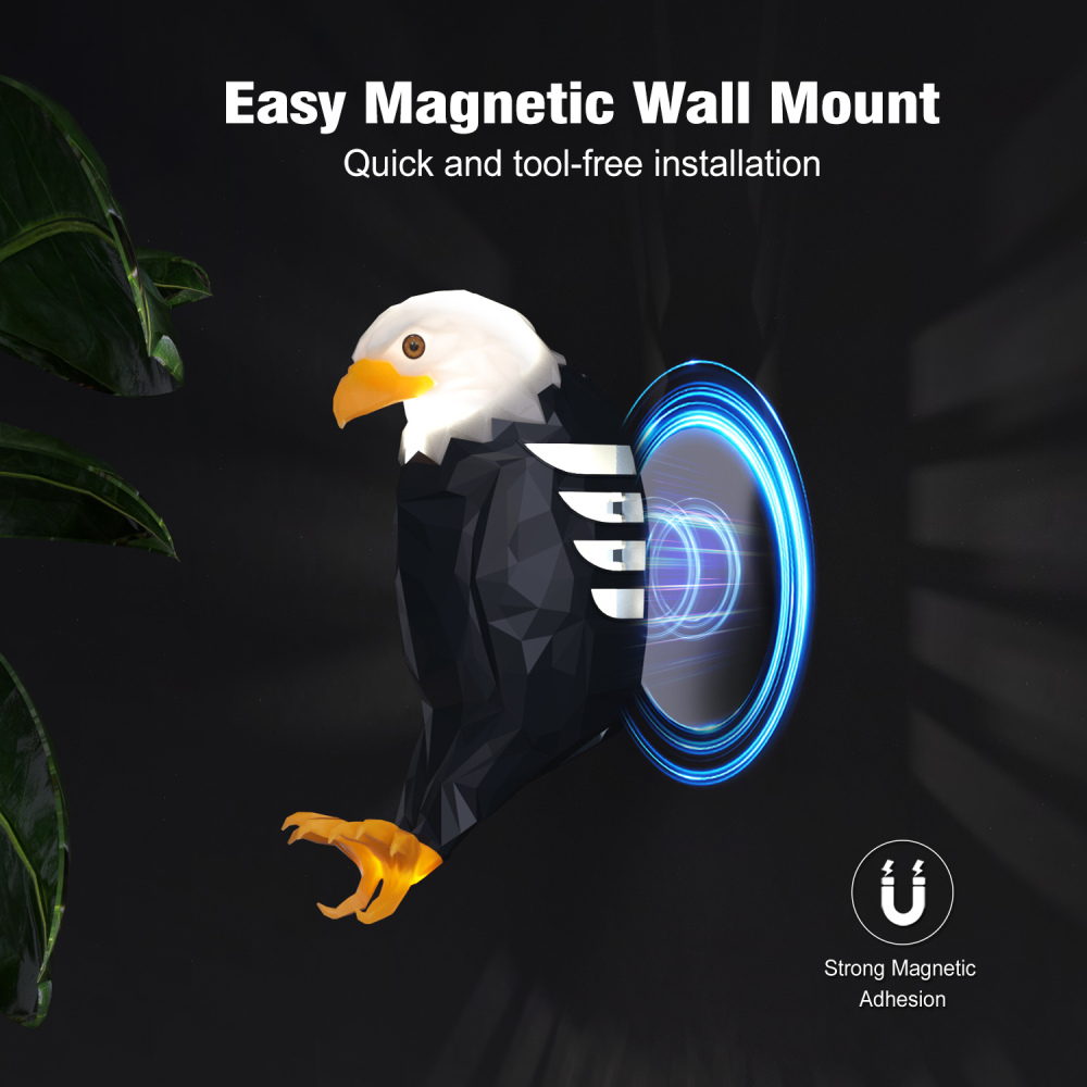 Light Up Your Watch Party! USA Fan LED Eagle Light - Perfect Man Cave Gift & Game Day Decor