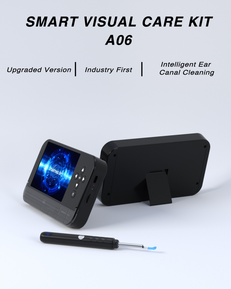 ClearView 4.3” Ear Camera Kit – Visual Ear Wax Cleaner for Home Use