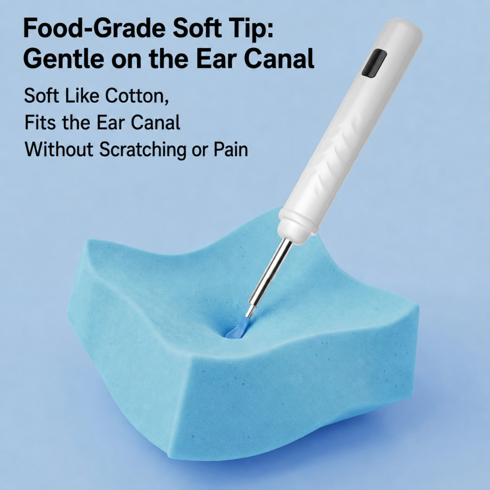 ClearView Smart Ear Cleaner Kit – Visual Ear Wax Removal Tool for Home & Family Use