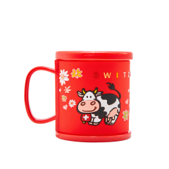 Plastic Mug with Soft PVC Cover