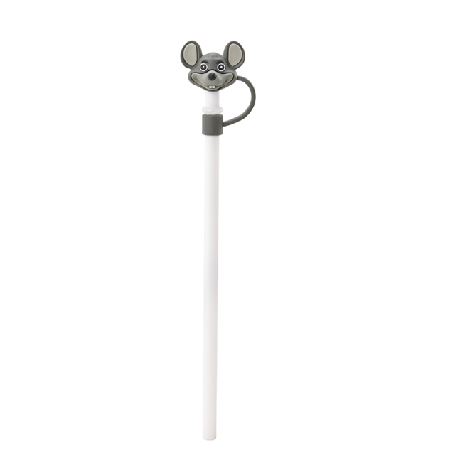 Plastic Straw with Soft / Silicone PVC doll