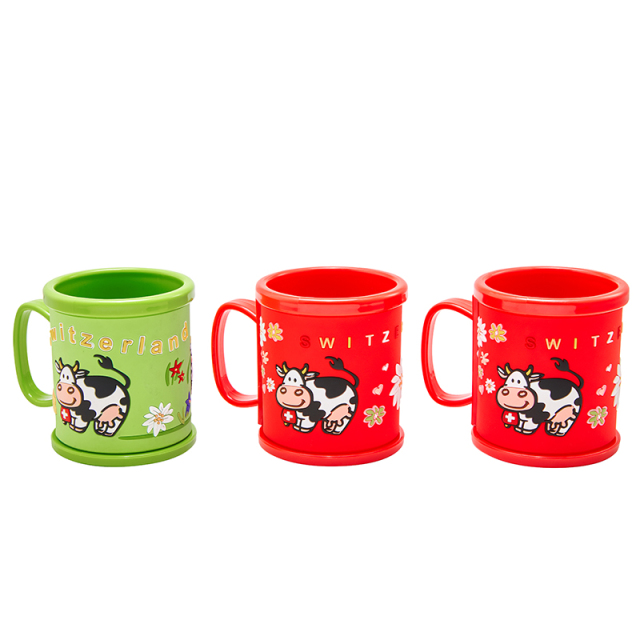 Plastic Mug with Soft PVC Cover