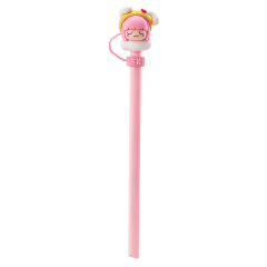 Plastic Straw with Soft / Silicone PVC doll