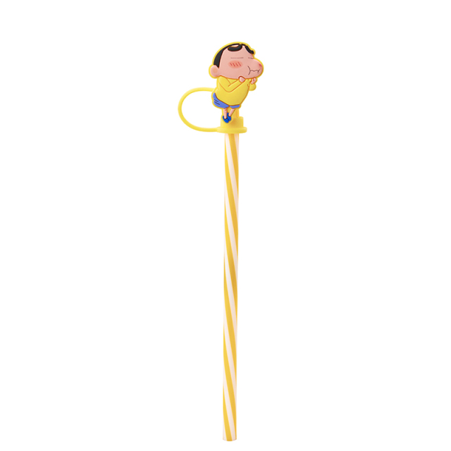 Plastic Straw with Soft / Silicone PVC doll