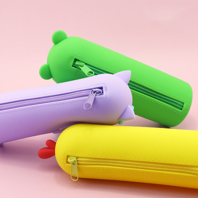 Silicone Carton pencil case